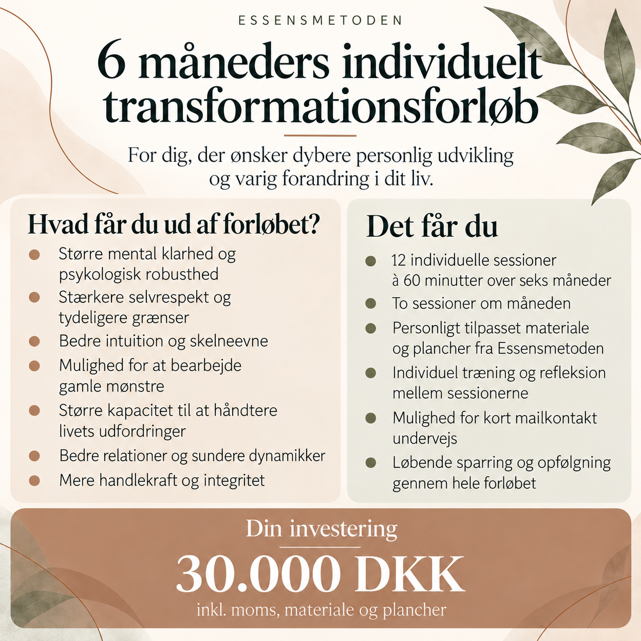 Transformationsforløb
