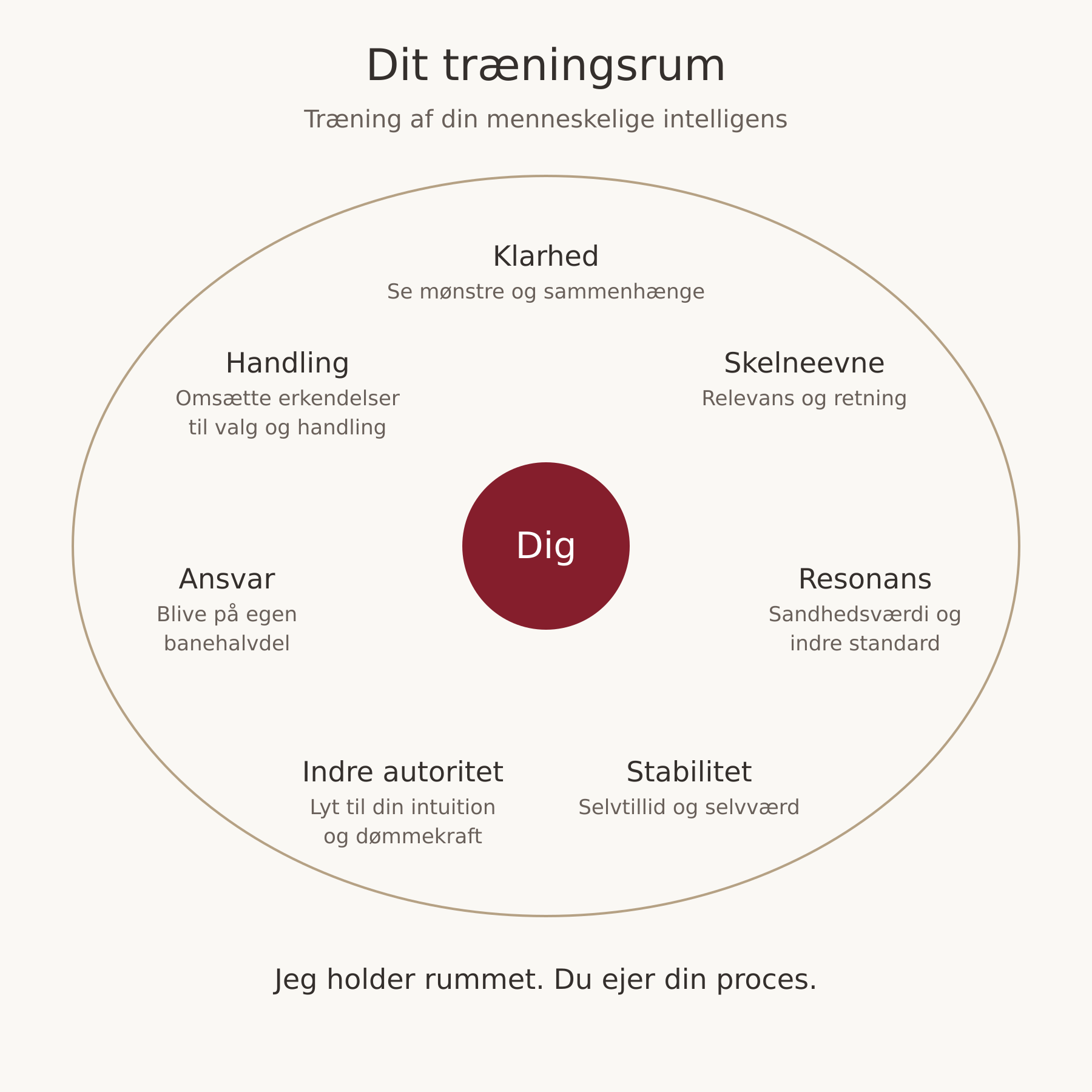 træningsrum for menneskelig intelligens